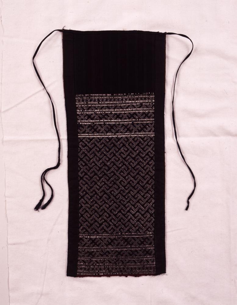 图片[1]-apron(back); festival-costume BM-As1998-01.87-China Archive